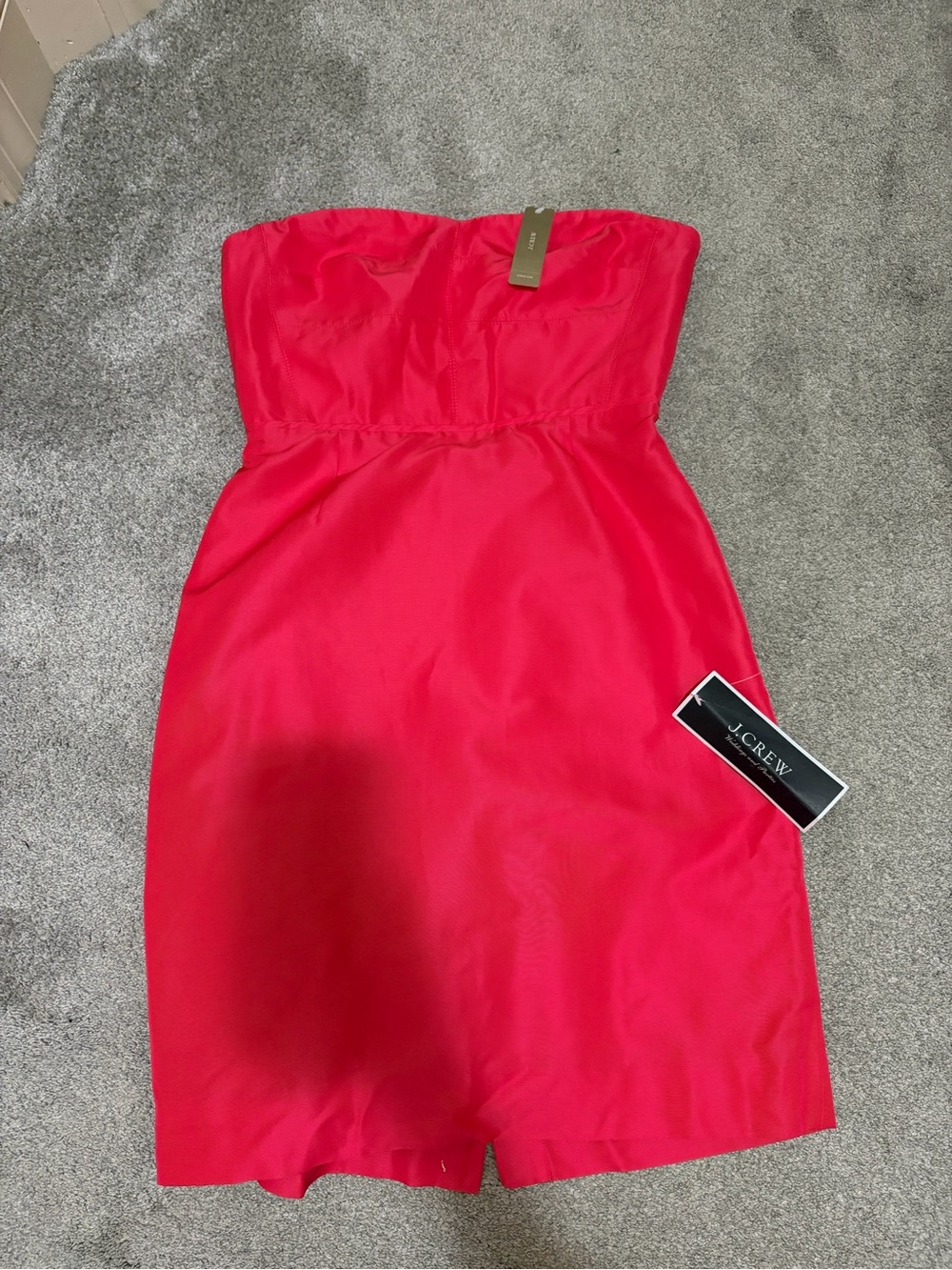 NWT J.Crew Rory Strapless Dress In Classic Faille